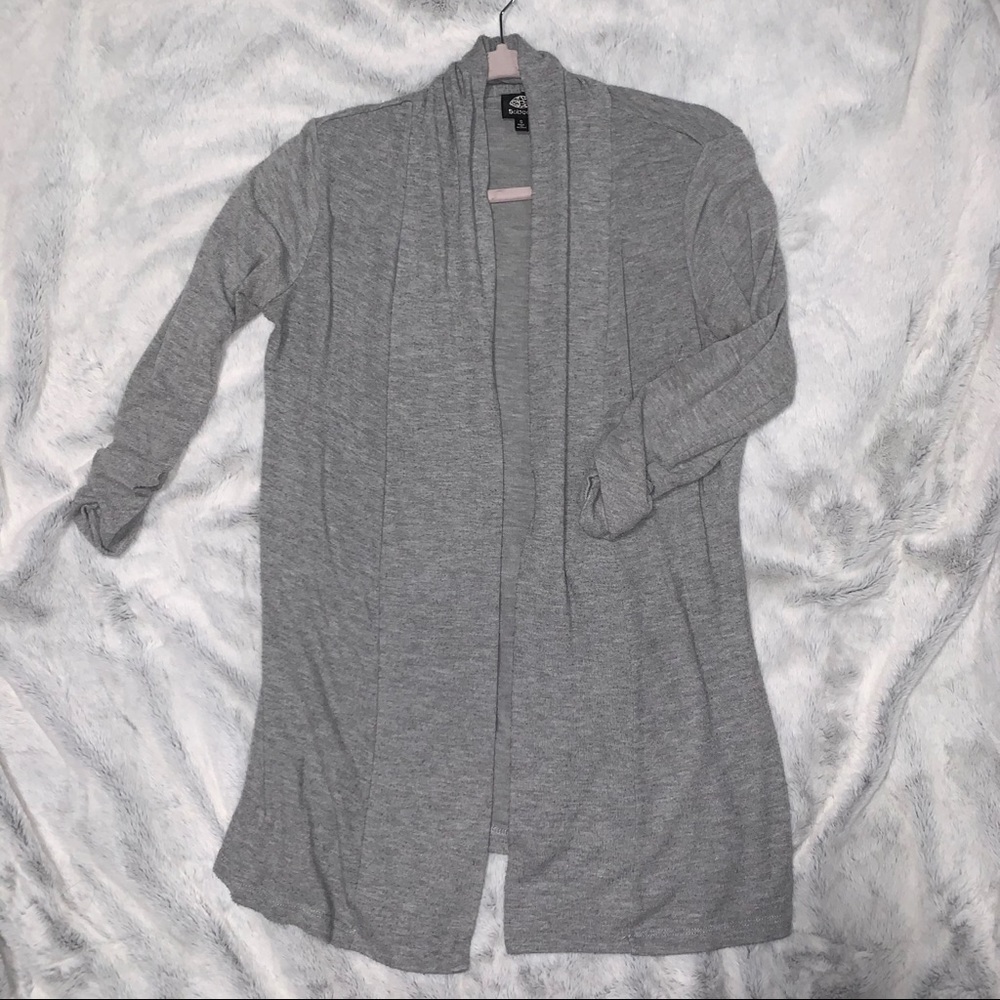 Gray cardigan - size small